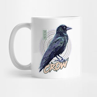 Crow - White Mug